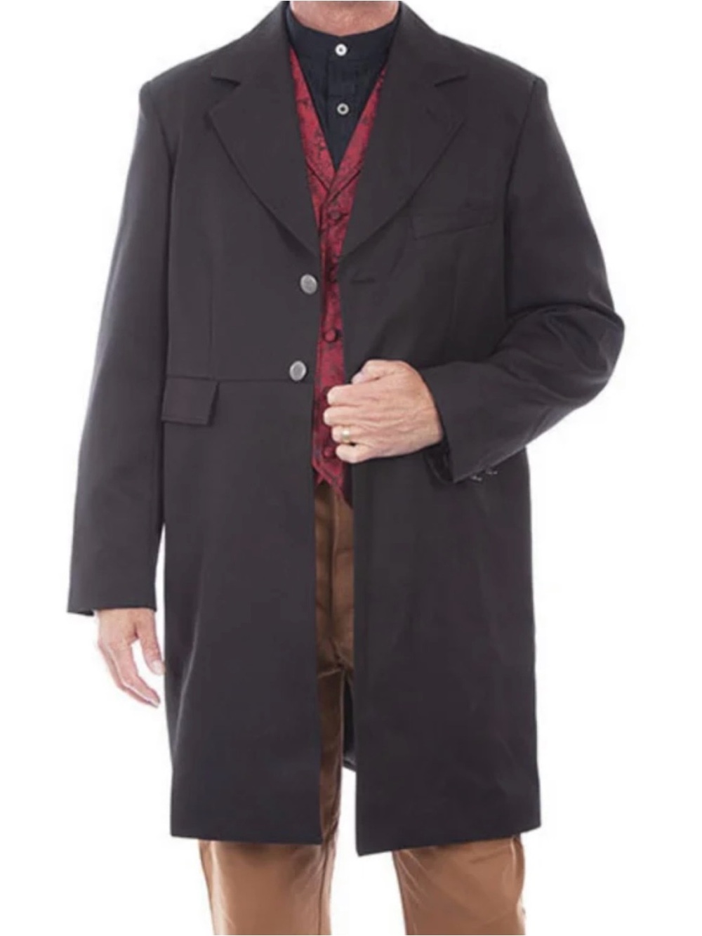 Circle S Rangewear “Doc Holiday” Black Western Jacket